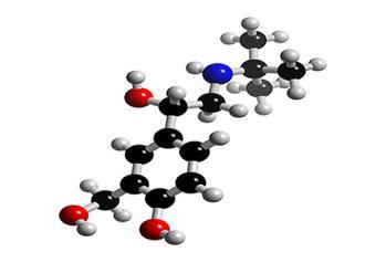 BRDILATATARE SALBUTAML (ALBUTERL) 3 C C 3 C C 3 C 3 C C 3 C 3 (R) (S) Enantiomerul (R) (Levoalbuterol) afinitate pentru receptorii beta 2 de 100 x mai mare comparativ cu (S) efect bronhodilatator