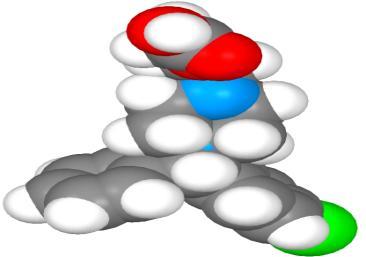 ATIISTAMIICE 1 CETIRIZIA C 3 C 3 Cl Cl (R)-Cetirizina (Levocetirizina) antagonist puternic şi selectiv pe receptorii 1; afinitate dublă pt.