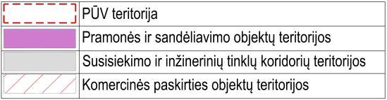 4610/7001:0001 Kita Susisiekimo ir inžinerinių tinklų koridorių teritorijos 2. 4610/0019:0226 Kita Pramonės ir sandėliavimo objektų teritorijos 3.