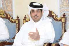 العطان عضو المجلس البلدي بمنطقة السيلية والمعراض وذلك ضمن فعالية المجالس الرمضانية التي تنظمها الا دارة بهدف التوعية المرورية والتواصل المباشر مع المواطنين.