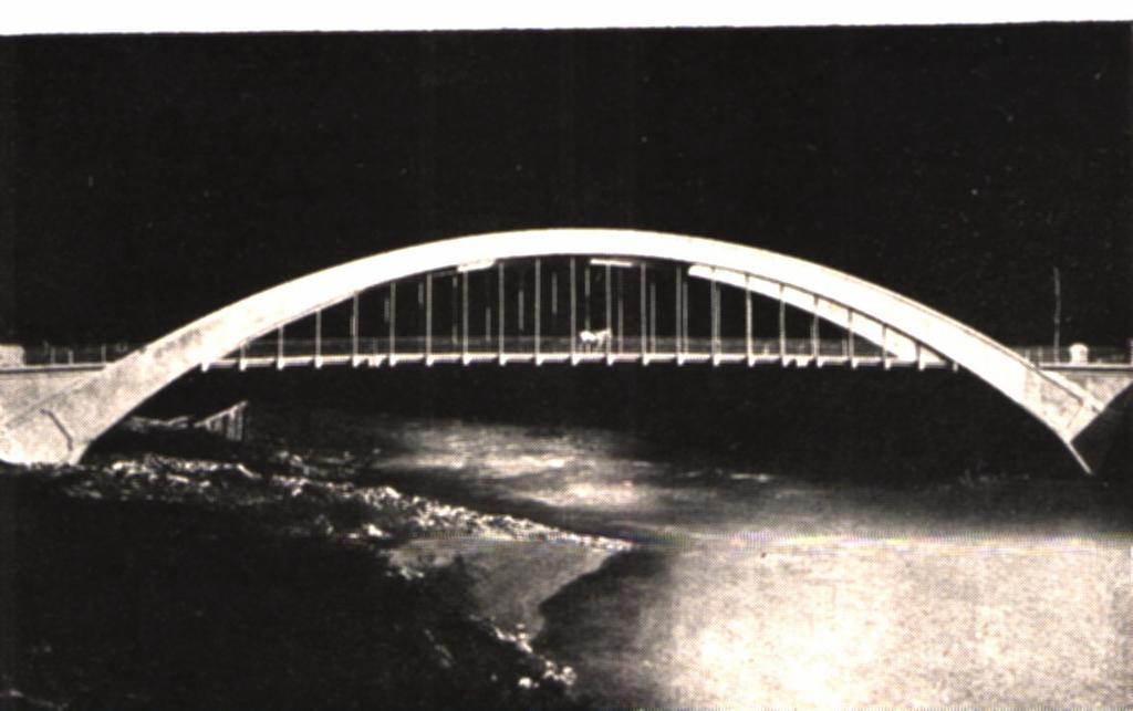 Introducere 9 Fig. 1-8. Pod peste Jiu la Lainici, 60 m. deschidere, ing.