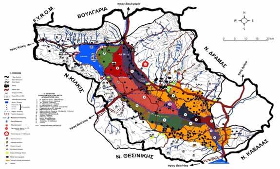 Περιβαλλοντικές επιπτώσεις από τα τεχνικά έργα στην ταφρολεκάνη Σερρών Ευαγγελία Παπαφιλίππου-Πέννου Στο παρόν κείμενο παρατίθενται στοιχεία1 που προέκυψαν από την έρευνα του υδρογραφικού συστήματος