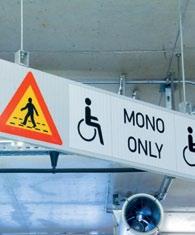 ανελκυστήρες για την πρόσβαση τους.