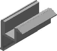 34mm) Ακραίος σφιγκτήρας συγκράτησης πάνελ ( για πάχος πάνελ 38 mm) Panel clamp edge (for