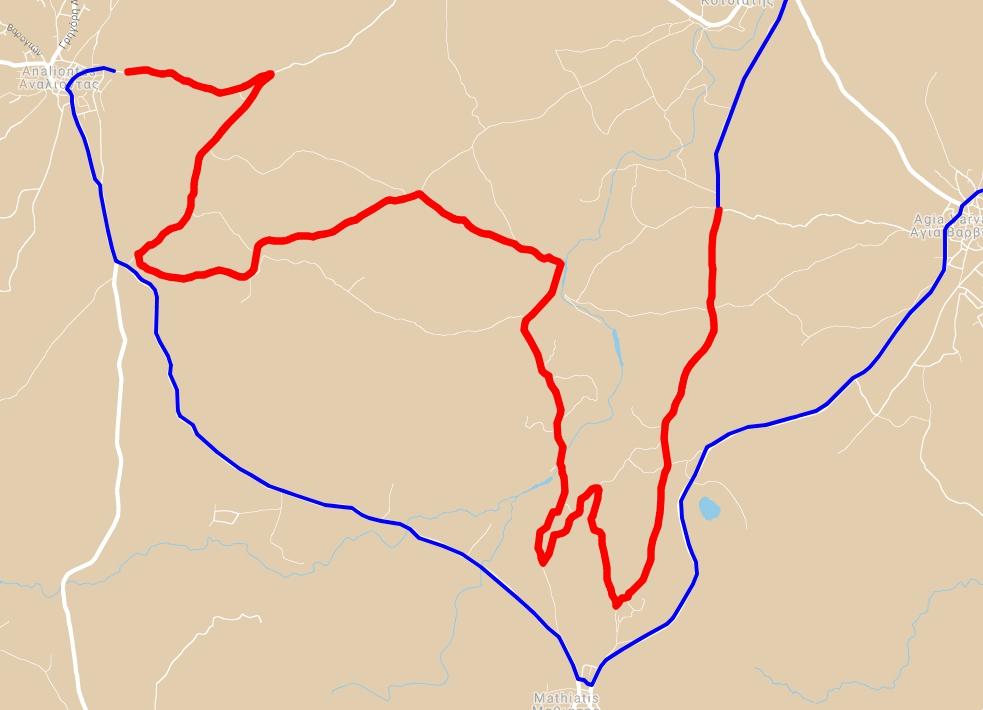 DISTANCE TOTAL PARTIAL DIRECTION INFORMATION DISTANCE REGRESS. Σάββατο 16 Ιουνίου 2018 5,11 0,12 25,60 SS 2/5 Analiontas 1/2 7 13,37 N - 34 59.748 E - 33 20.824 6,26 1,15 24,45 8 12,22 Ε.Δ.