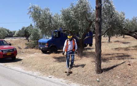 6 ATTIKO BHMA ειδήσεις n ΔΗΜΟΣ ΚΡΩΠΙΑΣ Ξεκίνησαν οι εργασίες δασοπροστασίας Ξεκίνησαν στις 12 Ιουνίου οργανωμένες επιχειρήσεις αποψιλώσεων δασοπροστασίας στο πλαίσιο των αποφάσεων του 1ου Σ.Τ.