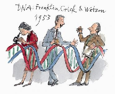 ה DNA תגלית שזיכתה אותם