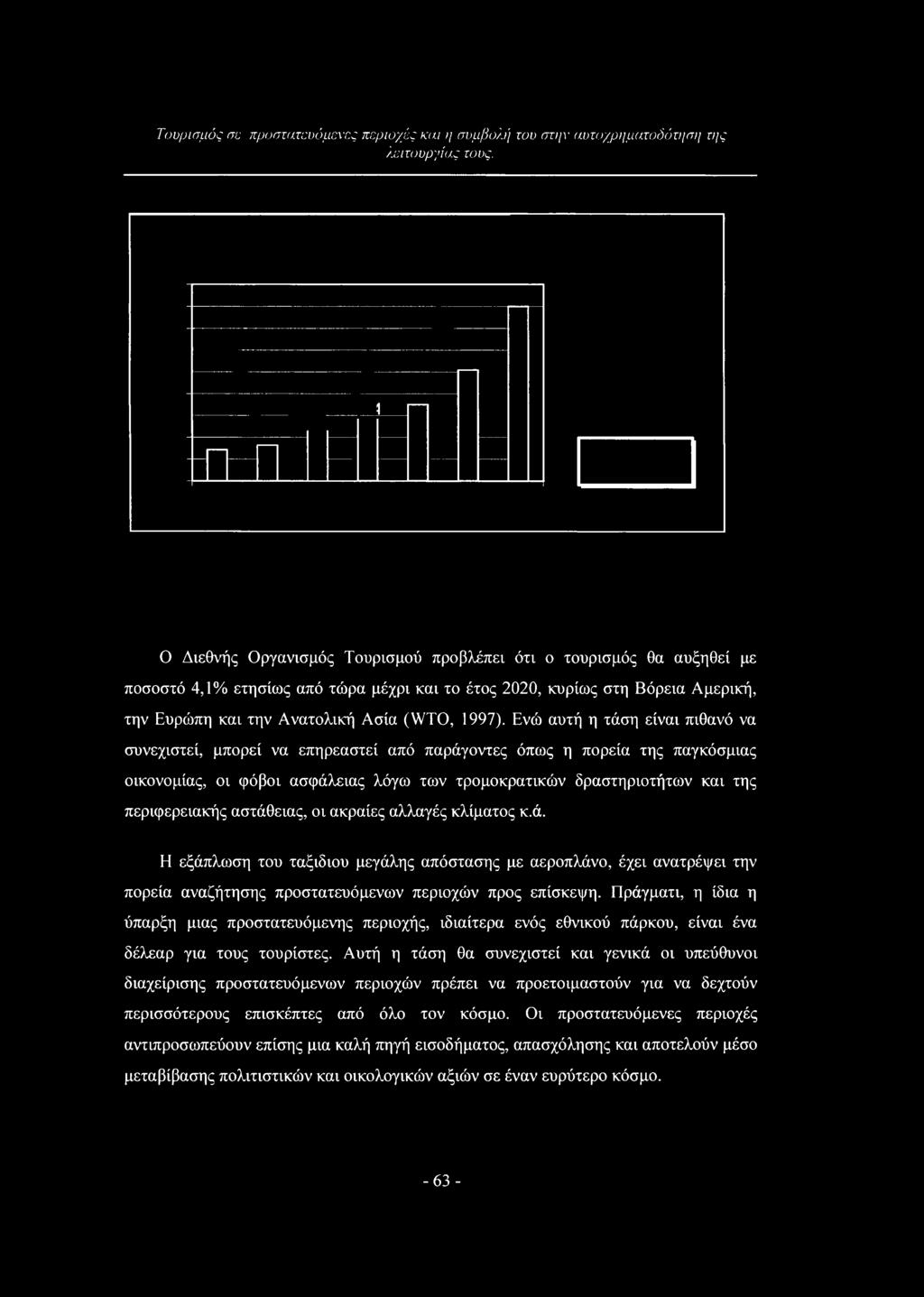 Πράγματι, η ίδια η ύπαρξη μιας προστατευόμενης περιοχής, ιδιαίτερα ενός εθνικού πάρκου, είναι ένα δέλεαρ για τους τουρίστες.