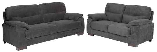 498 Σετ 3θέσιος και 2θέσιος καναπές από bonded