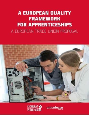 Setting up a European quality framework for apprenticeship and work-based learning/2014 2016 Φορείς του προγράμματος: ETUC, TUC/Ομάδα καθοδήγησης: (EN, DE, FR, SP, IT, PL) Στόχος Υποστήριξη της
