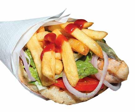 ΣΟΥΒΛΑΚΙ SOUVLAKI Πίτα Γύρος Πίτα Γύρος Κοτόπουλο* Πίτα Καλαμάκι Χοιρινό Πίτα Καλαμάκι Κοτόπουλο* Πίτα