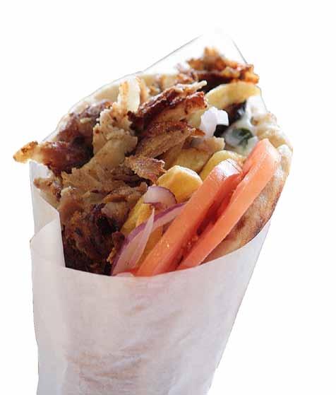 Burger Pita Sausage Pita Kebab Pita (lamb - veal) Seftalia Pita Pork Souvlaki Chicken* Souvlaki