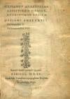 37. Παλαιότυπα 1194 1195 1196 1197 1198 1194 ΠΑΥΣΑΝΙΟΥ ΤΗΣ ΕΛΛΑΔΟΣ ΠΕΡΙΗΓΗΣΙΣ hoc est, Pausaniae accurata Graeciae descriptio : qua lector ceu manu per eam regionem circumducitur: A Gvilielmo