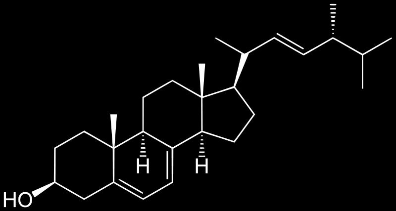 D 2 + D 3 = καλσιφερόλη Πρόδρομη ένωση: 7 δεϋδροχοληστερόλη (προβιταμίνη D).