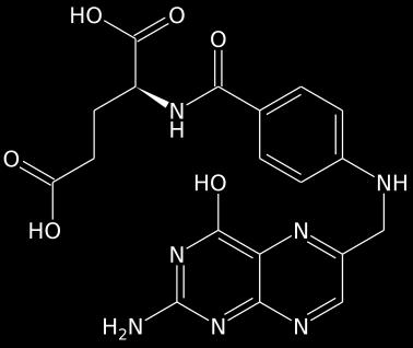 Υδατοδιαλυτές βιταμίνες B 9 (φολικό ή φυλλικό οξύ) Σε φυτά και μικροοργανισμούς Σταθερό κατά τη
