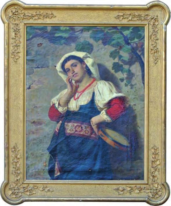 12. Έργα τέχνης 2238 BECHI LUIGI (1830-1919) ΝΑΠΟΛΙΤΑΝΑ.