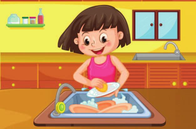 Καθάρισμα δαπέδου και επιφανειών (πάγκους και τραπέζι κουζίνας) Καθάρισμα νεροχύτη κουζίνας Οι ένοικοι έχετε ευθύνη για την τήρηση των κανόνων υγιεινής και ασφάλειας στη χρήσης του χώρου και του
