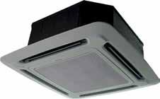 FWG-AT/AF Casetă cu jet de aer în 4 direcţii Unitate cu motor BLDC al ventilatorului pentru montare în tavan.
