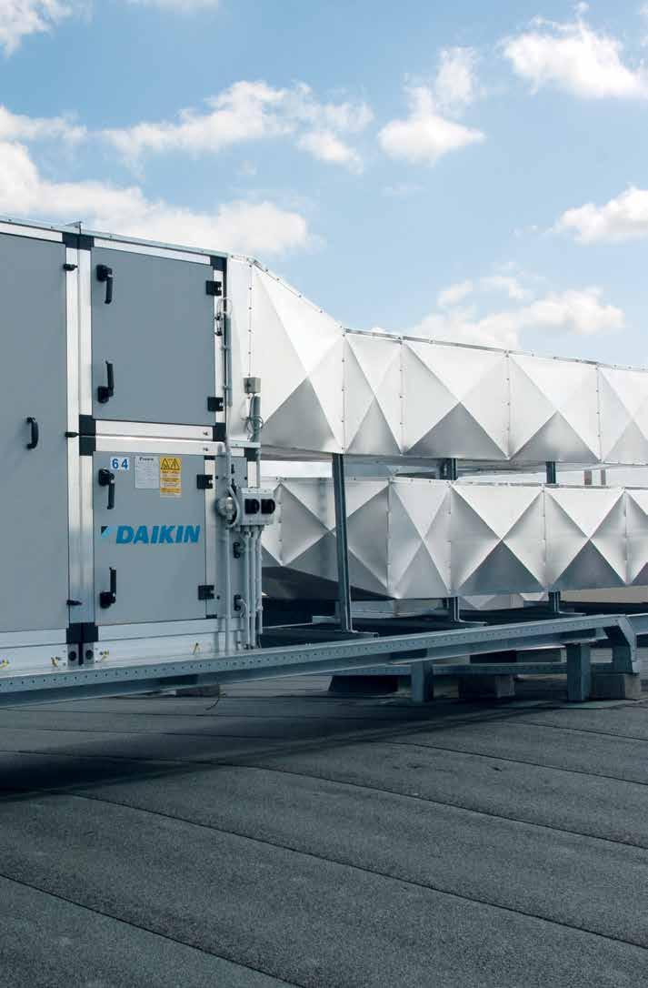 Centralele de tratare a aerului Daikin, graţie designului plug and play şi flexibilităţii încorporate, pot fi configurate şi combinate pentru a respecta cerinţele precise ale oricărei clădirii,