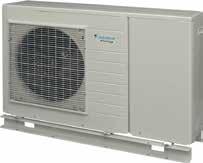 EWYQ-ADVP Minipompă de căldură cu inverter cu condensator răcit cu aer Tehnologie cu inverter pentru garantarea unor valori scăzute ale zgomotului şi cea mai bună valoare ESEER din clasa sa Domeniu