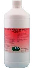Përdoret në rrugë orale në: Gjedhe: 5-10 ml për 2-4 ditë rreshtë Viqa dhe dele: 5 ml për 2-4 ditë rreshtë Dhi: 2-3 ml për 2-4 ditë rreshtë Pula: 1 L për 2000 L ujë të pijshëm, 5-7 ditë rresht.