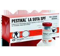 8 #0056 PESTIKAL LA SOTA SPF (2500d dhe 25 d) virusë të inaktivizuar të sëmundjes Newcastle 108,5 EID50, sindromit të rënies së prodhimit të vezëve 104,3 EID50 dhe brokitit infektif 106,7 EID50.