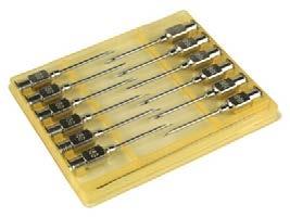 10. INSTRUMENTE DHE PAISJE VETERINARE Nr KODI EMRI I PRODUKTIT PAKETIMI PRODHUESI 1 #0865 100 Age 21 G 0.8 X 40 mm 2 #0864 100 Age 18 G 1.