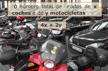 Lembra o máis importante Expresións alxébricas e os seus valores numéricos O número de rodas se hai 80 coches e 20 motos, é o valor numérico