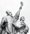 V roku 863 Konštantín a Metod spolu s niekoľkými spoločníkmi (Kliment, Sava, Angelár, Naum, Vavrinec a ďalší) prišli na Veľkú Moravu a šírili tam kresťanstvo a kultúru.