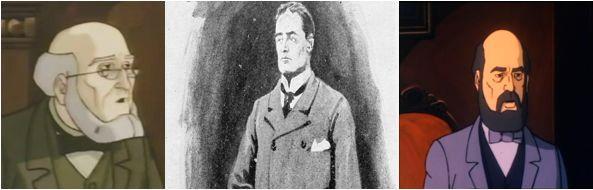 Εικόνα 17: 3rd Assignment Εικόνα 18: Sir Charles Baskerville, Sir Henry Baskerville, Barrymore Οι χαρακτήρες του Conan Doyle είναι πολύπλοκοι και αναγνωρίσιμοι με αδιαμφισβήτητες ιδιορρυθμίες, που