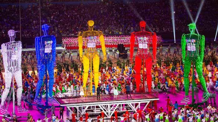 Слика 7 - Церемонија отварања Олимпијских игара младих у Нанџингу 2014.