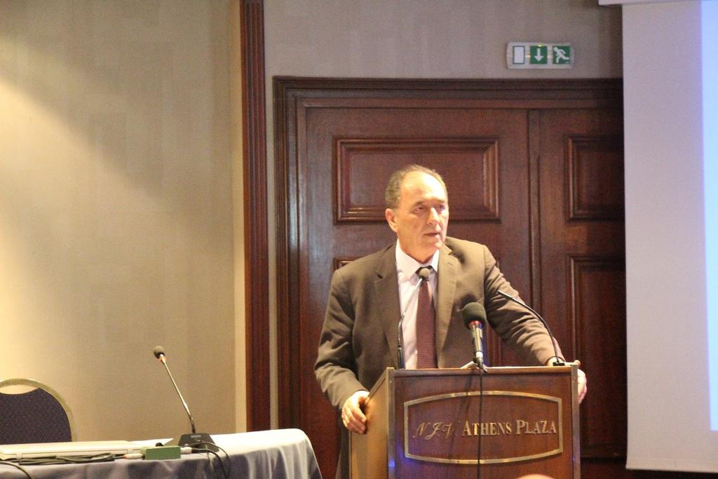 Εκδήλωση Ετήσιας Τακτικής Γενικής Συνέλευσης Μελών ΣΜΕ Με ιδιαίτερη επιτυχία πραγμαπιήθηκε η ανιχτή Γενική Συνέλευση Συνδέσμυ Μεταλλευτικών Επιχειρήων πρώ φρά συμτείχαν πλευράς κυβέρνησης Υργός