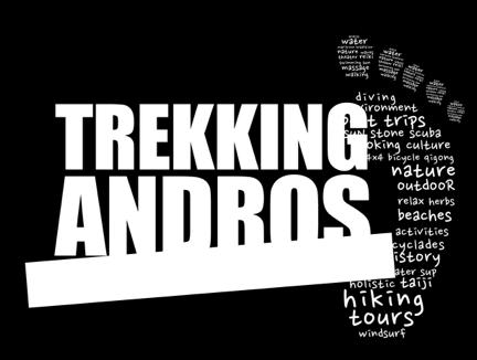 Διοργανωτές Η Τrekking Andros & Outdoor Ac1vi1es, με έδρα το Κόρθι Aνδρου, ειδικεύεται στην οργάνωση περιηγήσεων και υπαίθριων δραστηριοτήτων στην Άνδρο και δραστηριοποιείται στο χώρο του