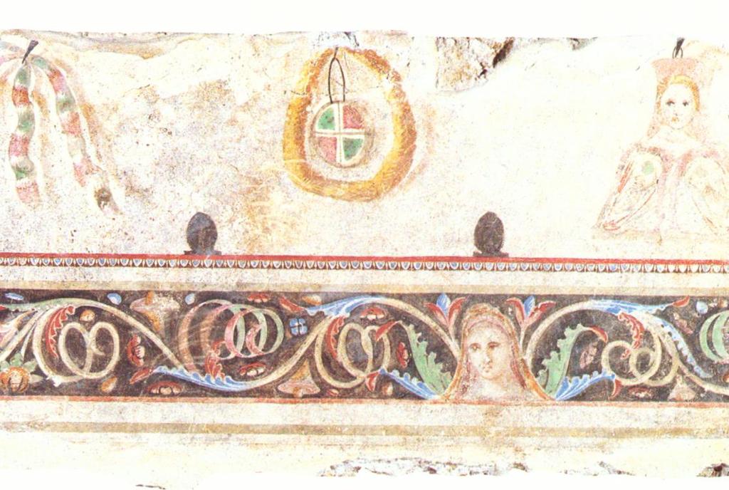 Τύμβος Α, Τάφος ΙΙ: τοιχογραφία
