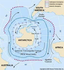 Κυκλωτικά ρεύματα (Ωκεάνιες δίνες) Η κίνηση των ρευμάτων διαμορφώνεται από τα ηπειρωτικά περιθώρια (continental margins).