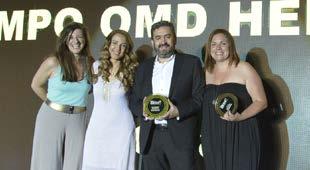 PLATINUM ΒΡΑΒΕΙΑ READER - WEDIA WIND & DIGITAL MINDS Πίνακας Νικητών Κατηγορία Συμμετέχουσα εταιρεία Τίτλος υποψηφιότητας ΒΡΑΒΕΙΟ Digital Media Agency of the Year Tempo OMD Hellas Digital Publication