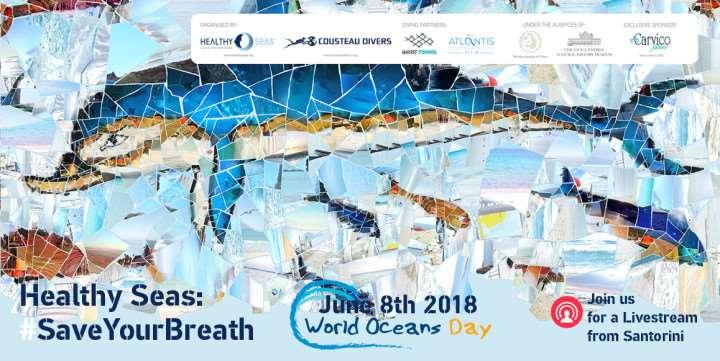 Ghost nets kill millions of marine animals each year. On June 8th, World Oceans Day, Healthy Seas together with Cousteau Divers, with the supp