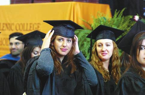 Businessman who also is a grand benefactor of St. Photios Shrine, received the honorary Doctor of Humanities degree and Dr.