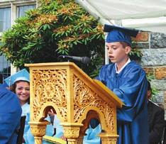 Even the commencement speaker, an alumnus who graduated in 1990, Manny Fantis, who now is a broadcast journalist with the CBS-TV affiliate in West Palm Beach, Fla., became misty-eyed.