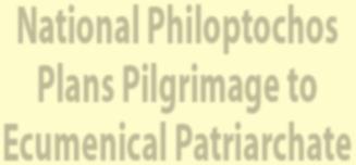 26 JUNE 2007 The Voice of P hiloptochos National Board Convenes Spring Meeting CHICAGO The National Philoptochos following three chapters were the top Paula Kappos, founder of the Zoe Joyful Light