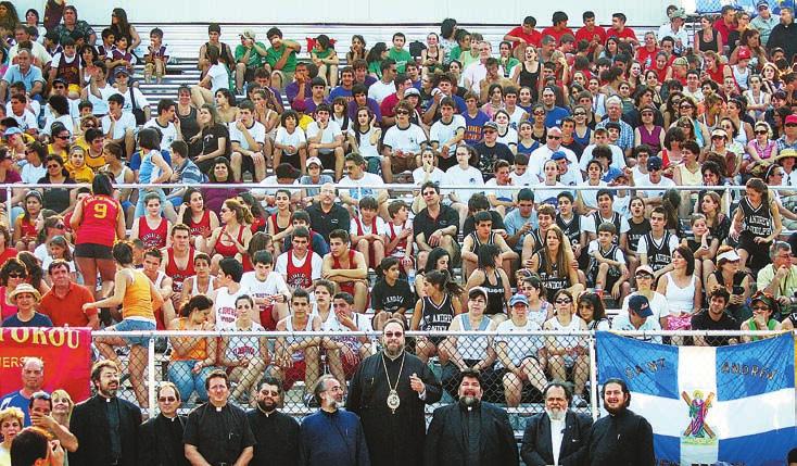 Events included track and field, swimming, volleyball and the annual Chris Gacos Memorial Marathon.