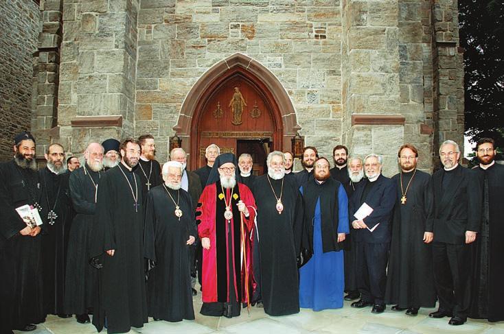 JUNE 2007 Archbishop Demetrios Receives Honorary Doctorate from Fordham University NEW YORK Fordham University bestowed an honorary Doctor of Humane Letters degree to Archbishop Demetrios, June 14,