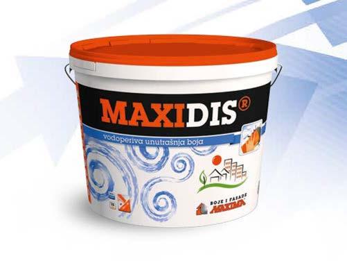 MAXIPOL se može nijansirati MAXI Color-om ili MAXIFAS Color-om, kao i na MAXIMIX sistemu.