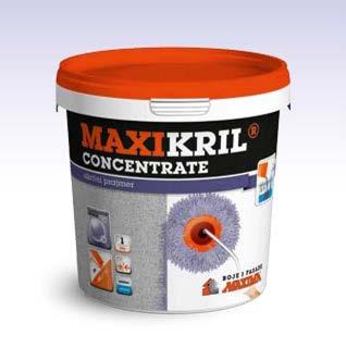 PRAJMERI MAXIKRIL Osobine i namena: MAXIKRIL je akrilni prajmer namenjen za impregnaciju raznih podloga (cigle, betona, vlaknasto-cementnih podloga i sl.
