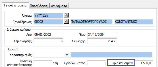 Καυσίμων»