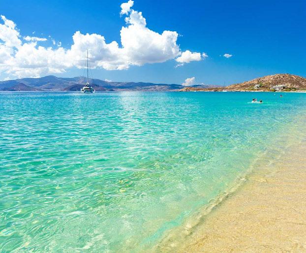 350 µ. από τη διάσηµη παραλία του Αγίου Προκοπίου µια από τις πιο όµορφες παραλίες στην Ελλάδα (3η θέση).