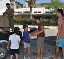 Nick Mourikies took full responsibility and donated the cost of shipment. A plaque was award to him during the PAA National Convention this summer.