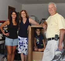 With help from Maria and Nick Stratoudakis and the local children from the village, we were able to sort through all the items.