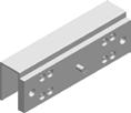 Elektromagnetne brave 38 U 38 38 75 4,5 Za staklena vrata.