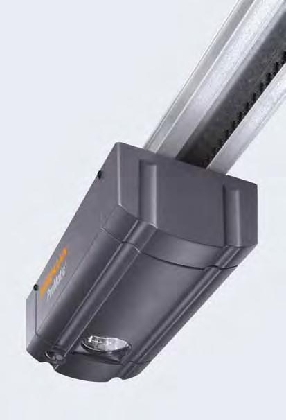 ProMatic: η οικονομική λύση ποιότητας της Hörmann Στάνταρ με τηλεχειριστήριο HSE 4 BS 4 πλήκτρων Ρυθμιζόμενο άνοιγμα για αερισμό Αυτόματο κλείδωμα πόρτας φωτισμός LED με κλάση ενεργειακής απόδοσης
